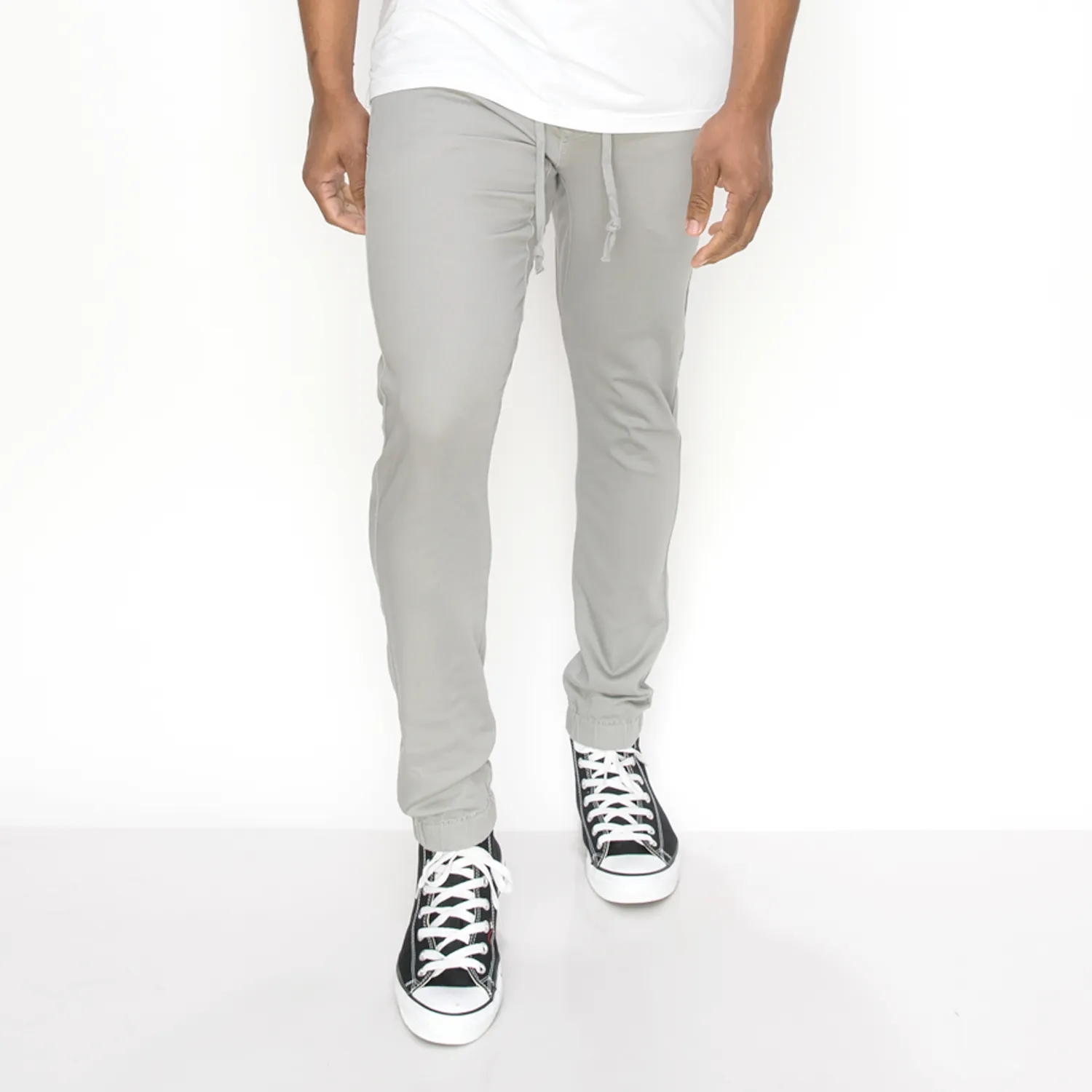 JG876 Slant Pocket Skinny Joggers (Open Pack)