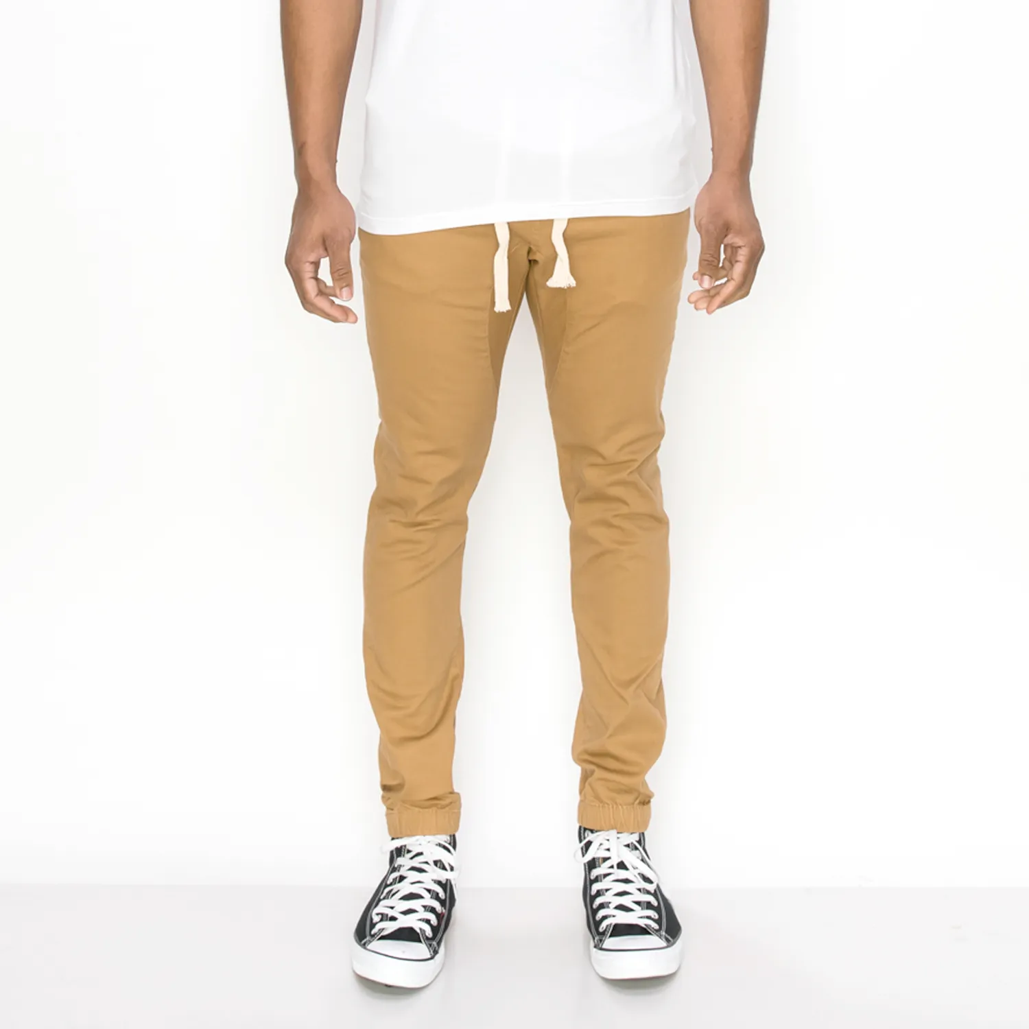JG876 Slant Pocket Skinny Joggers (Open Pack)