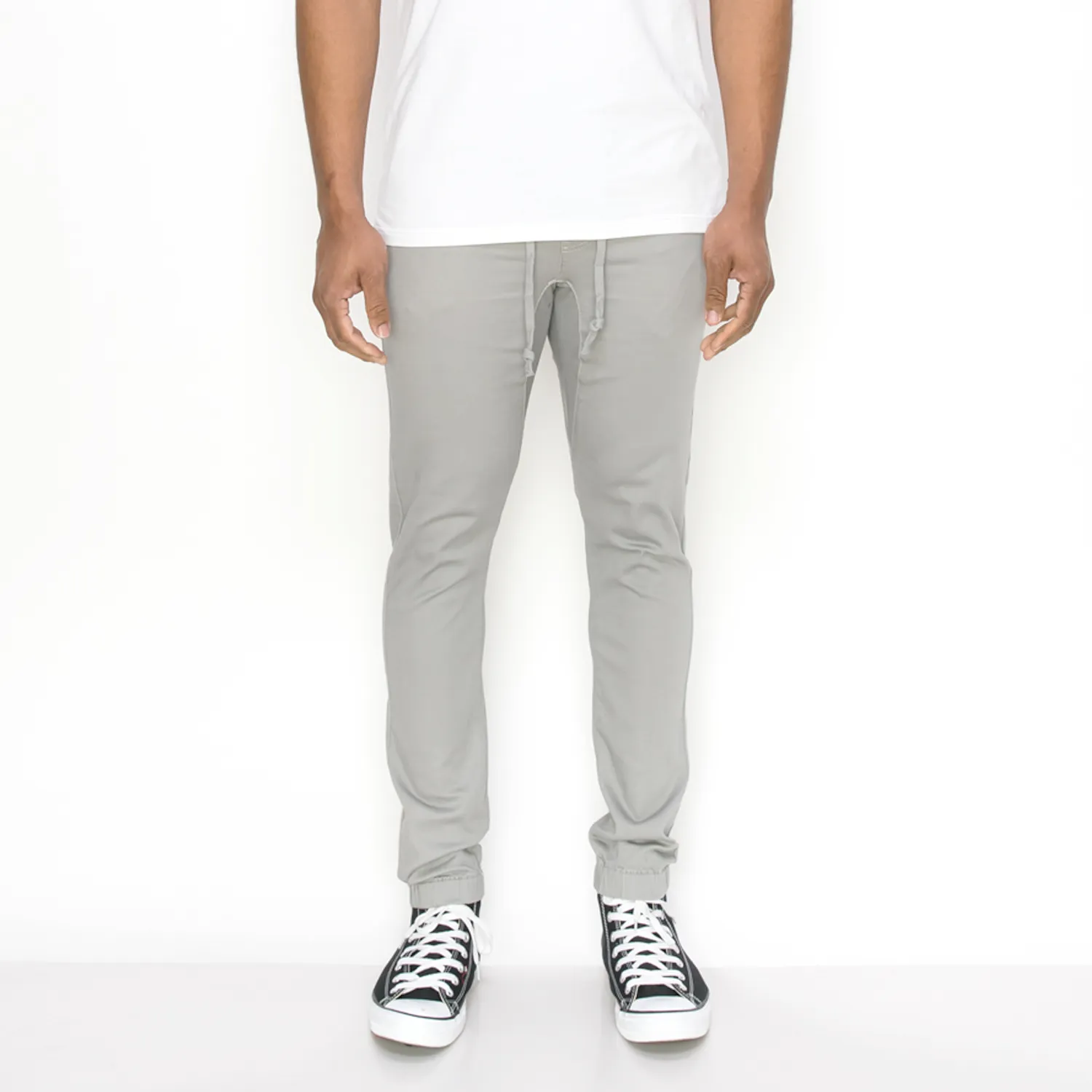 JG876 Slant Pocket Skinny Joggers (Open Pack)