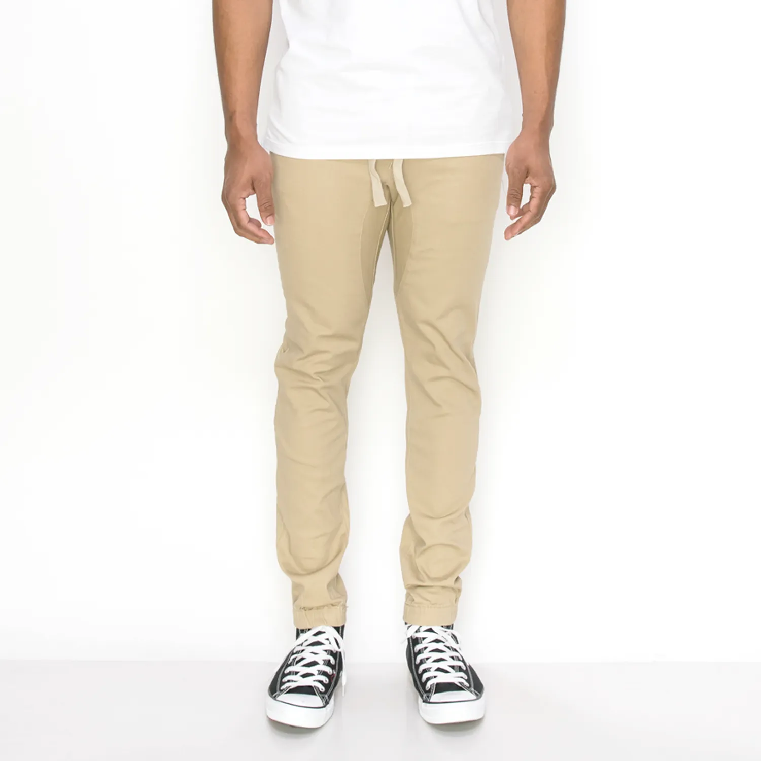 JG876 Slant Pocket Skinny Joggers (Open Pack)
