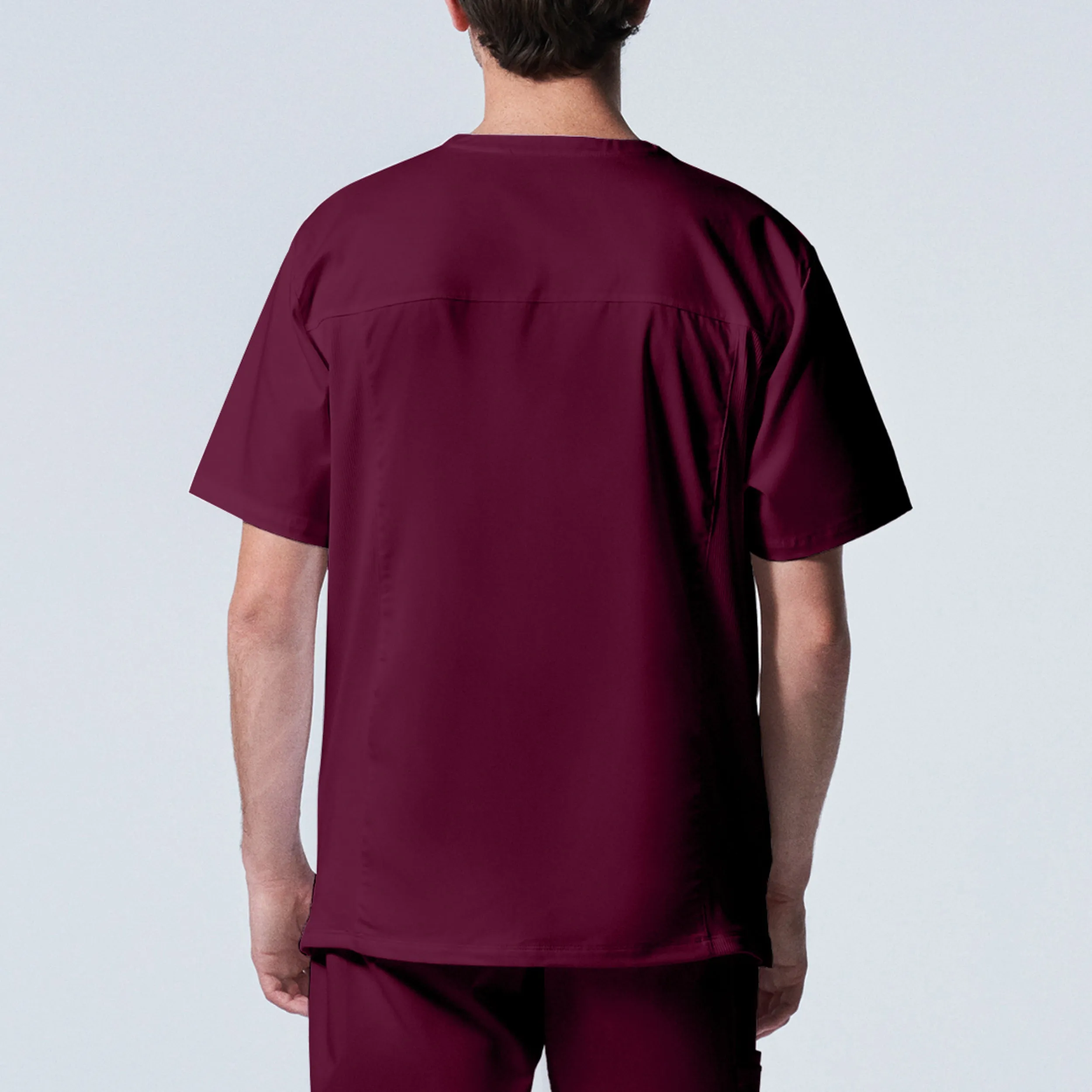Landau ProFlex Mens 4-Pocket V-Neck Scrub Top
