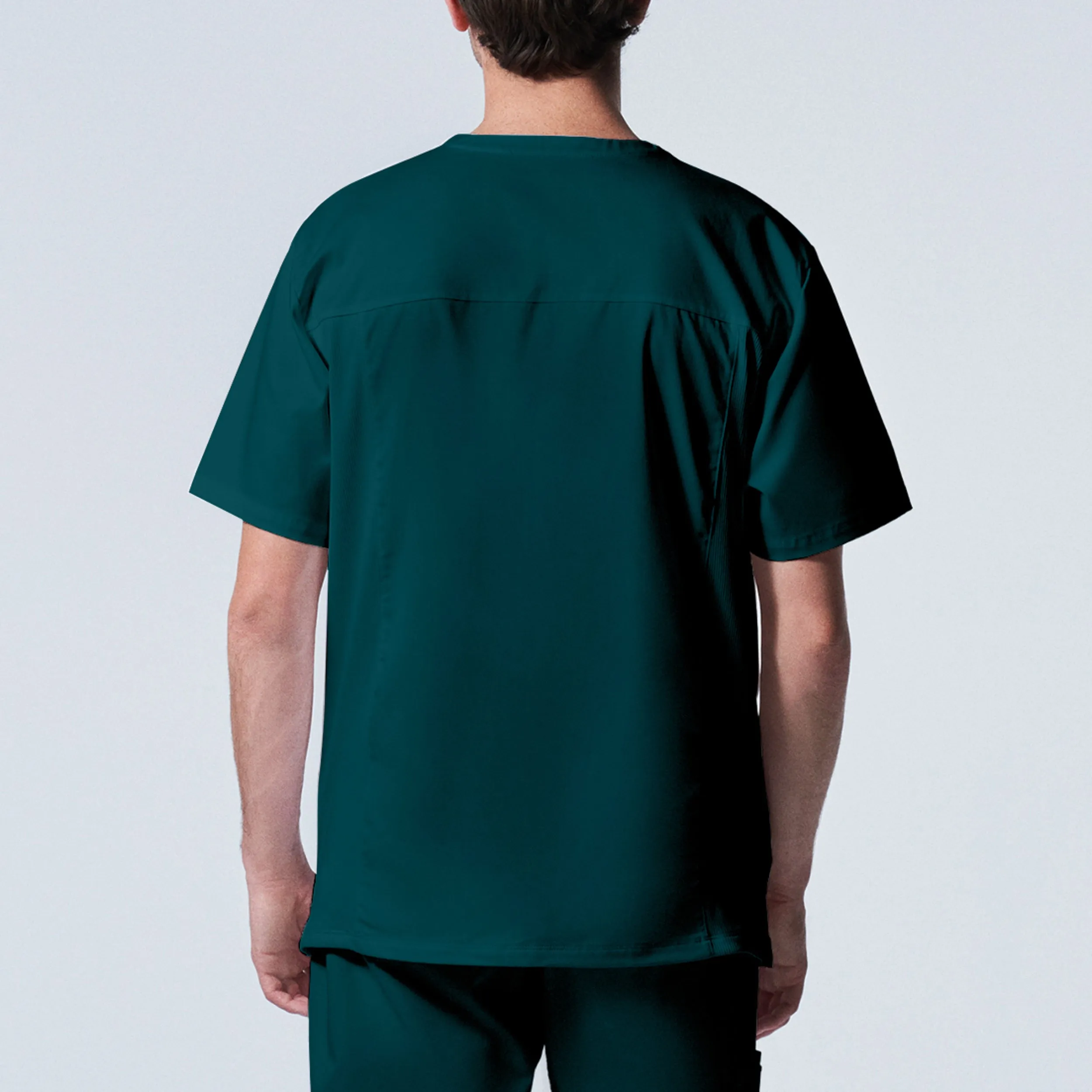Landau ProFlex Mens 4-Pocket V-Neck Scrub Top