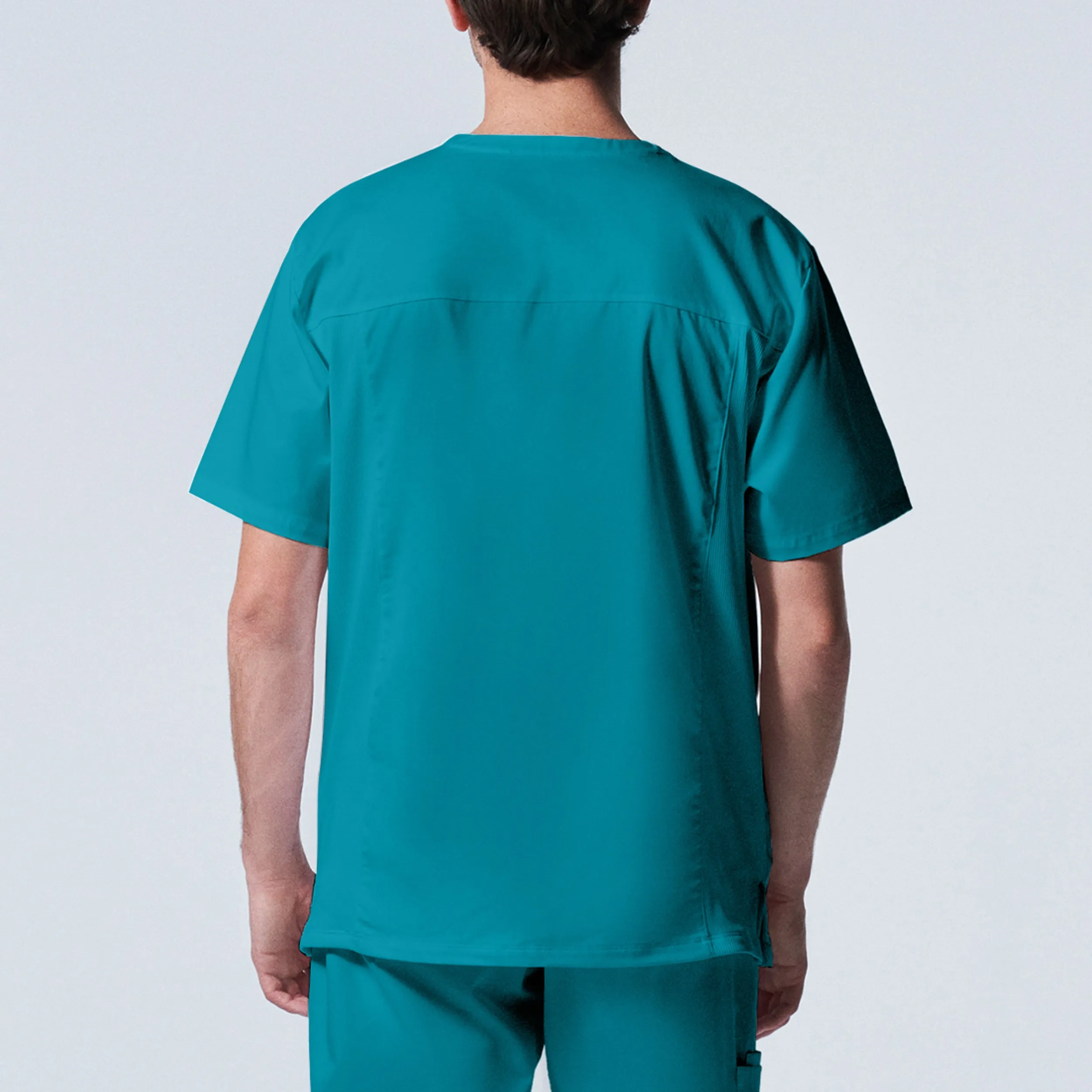 Landau ProFlex Mens 4-Pocket V-Neck Scrub Top