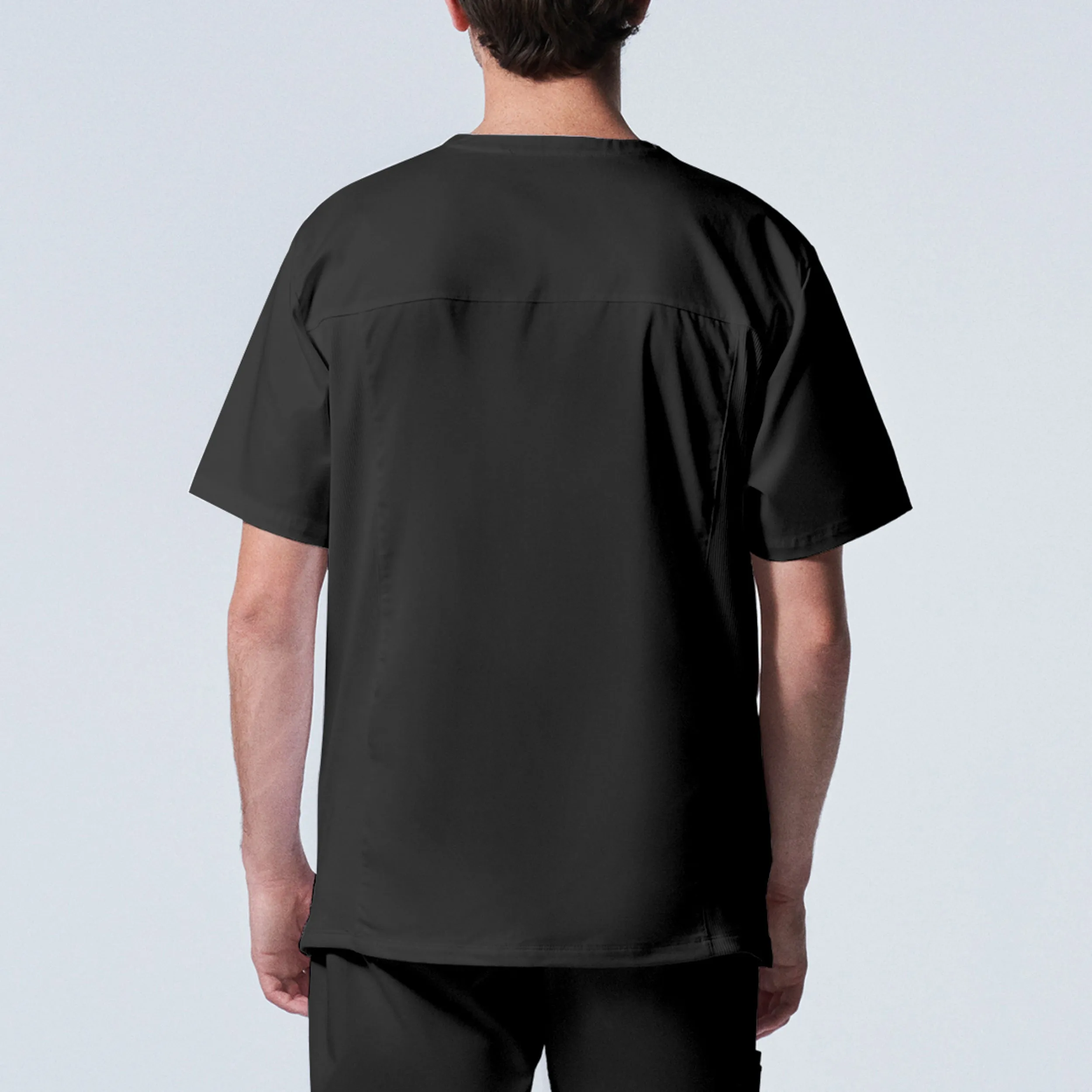 Landau ProFlex Mens 4-Pocket V-Neck Scrub Top