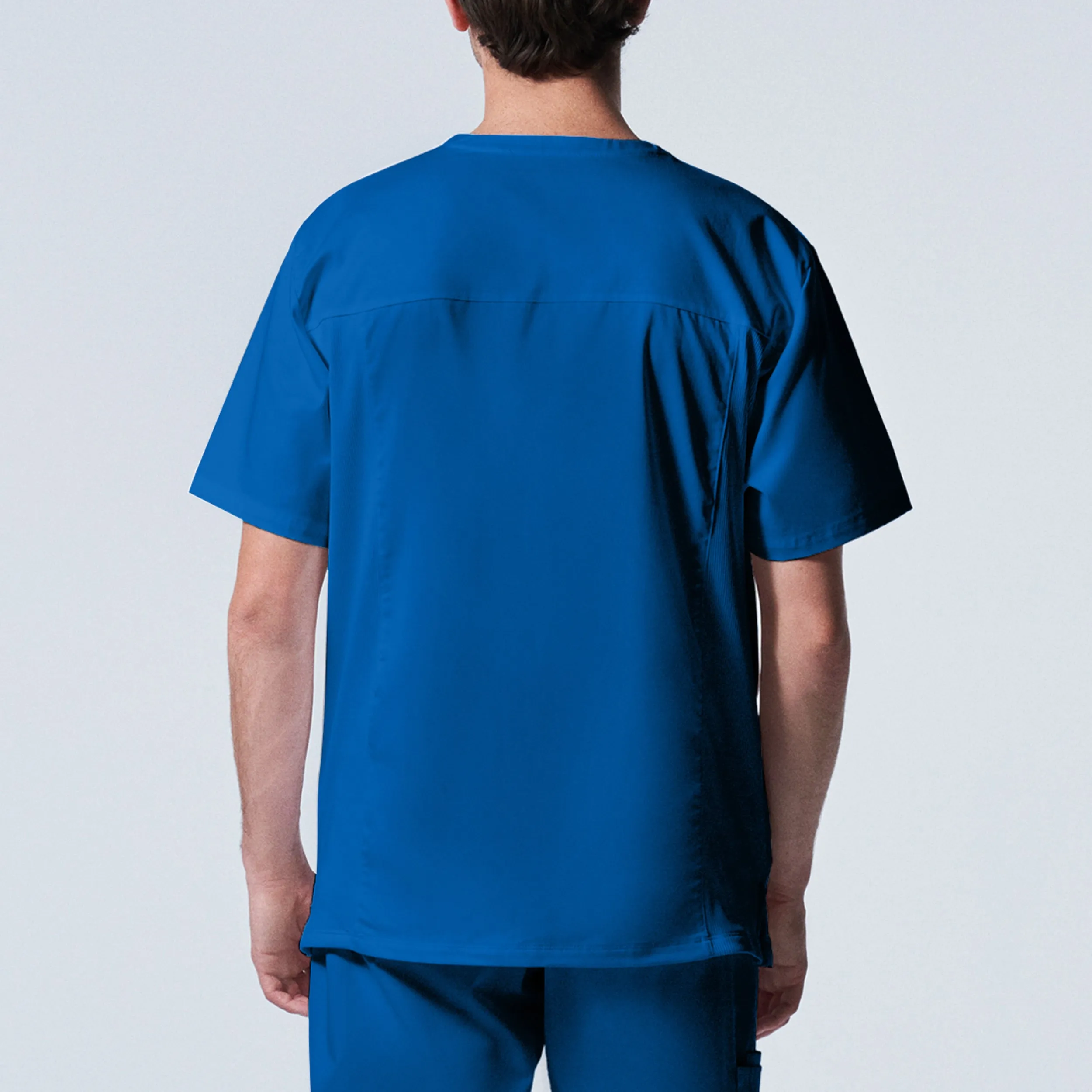 Landau ProFlex Mens 4-Pocket V-Neck Scrub Top