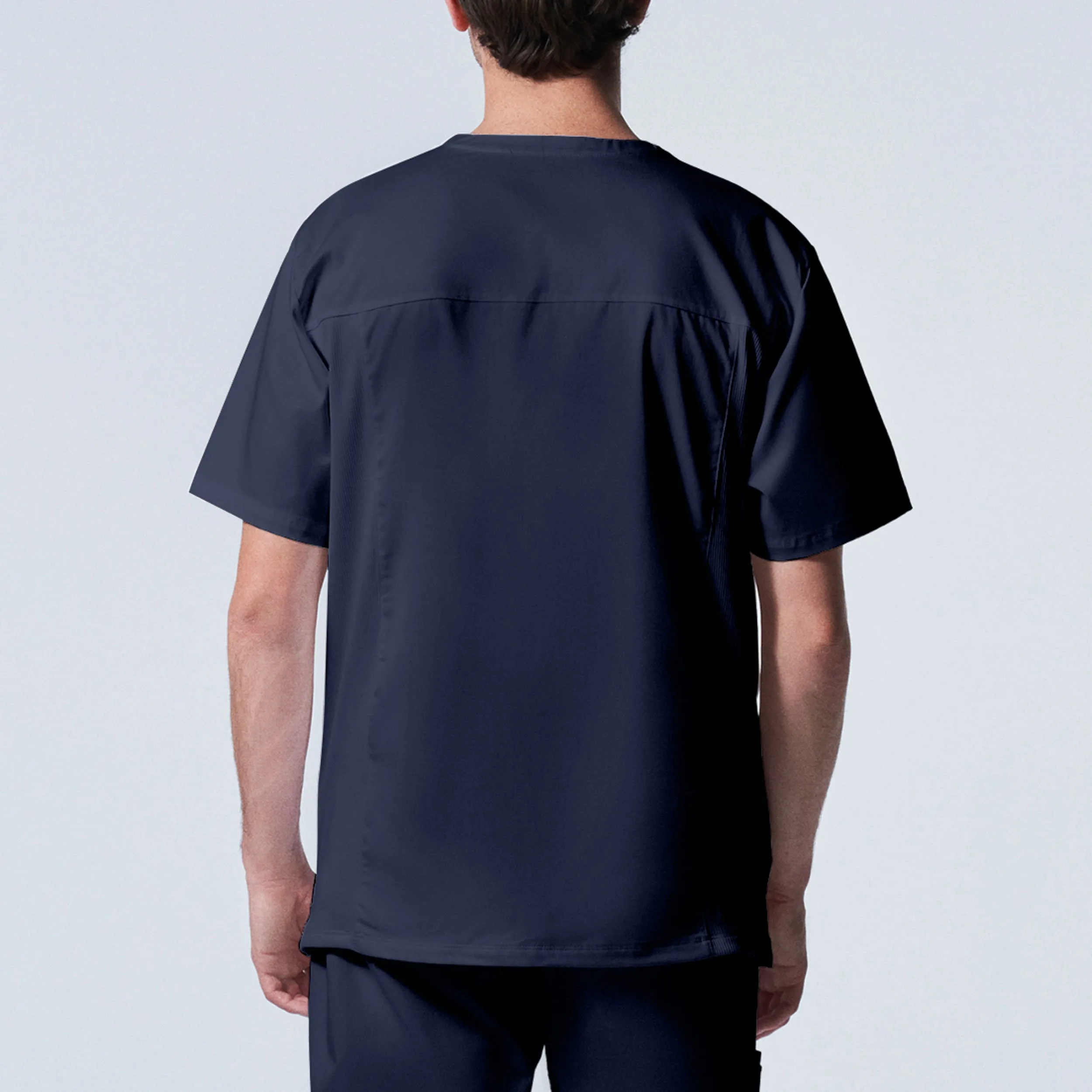 Landau ProFlex Mens 4-Pocket V-Neck Scrub Top