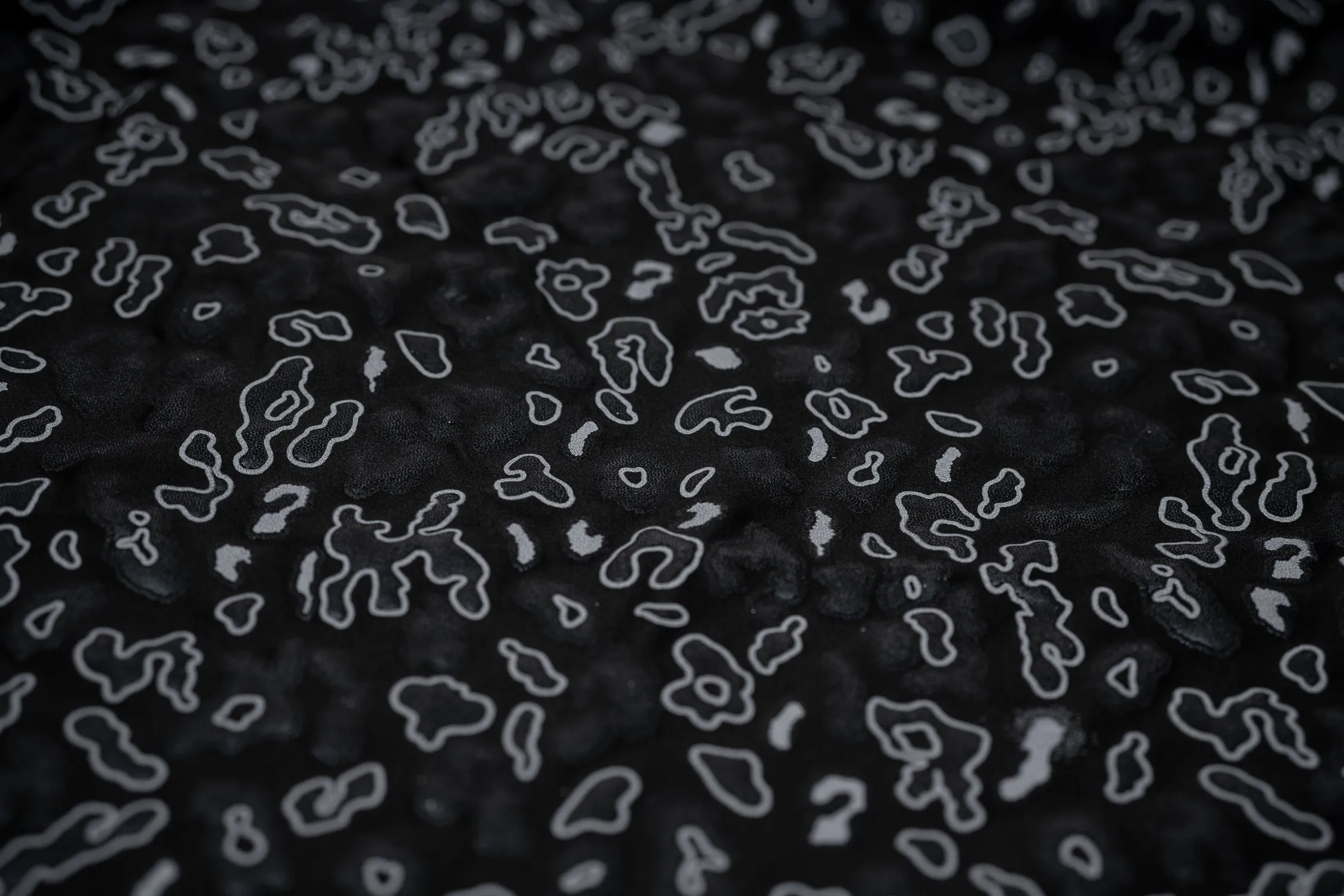 Leo Party Foil Printed Spandex Fabric | Blue Moon Fabrics