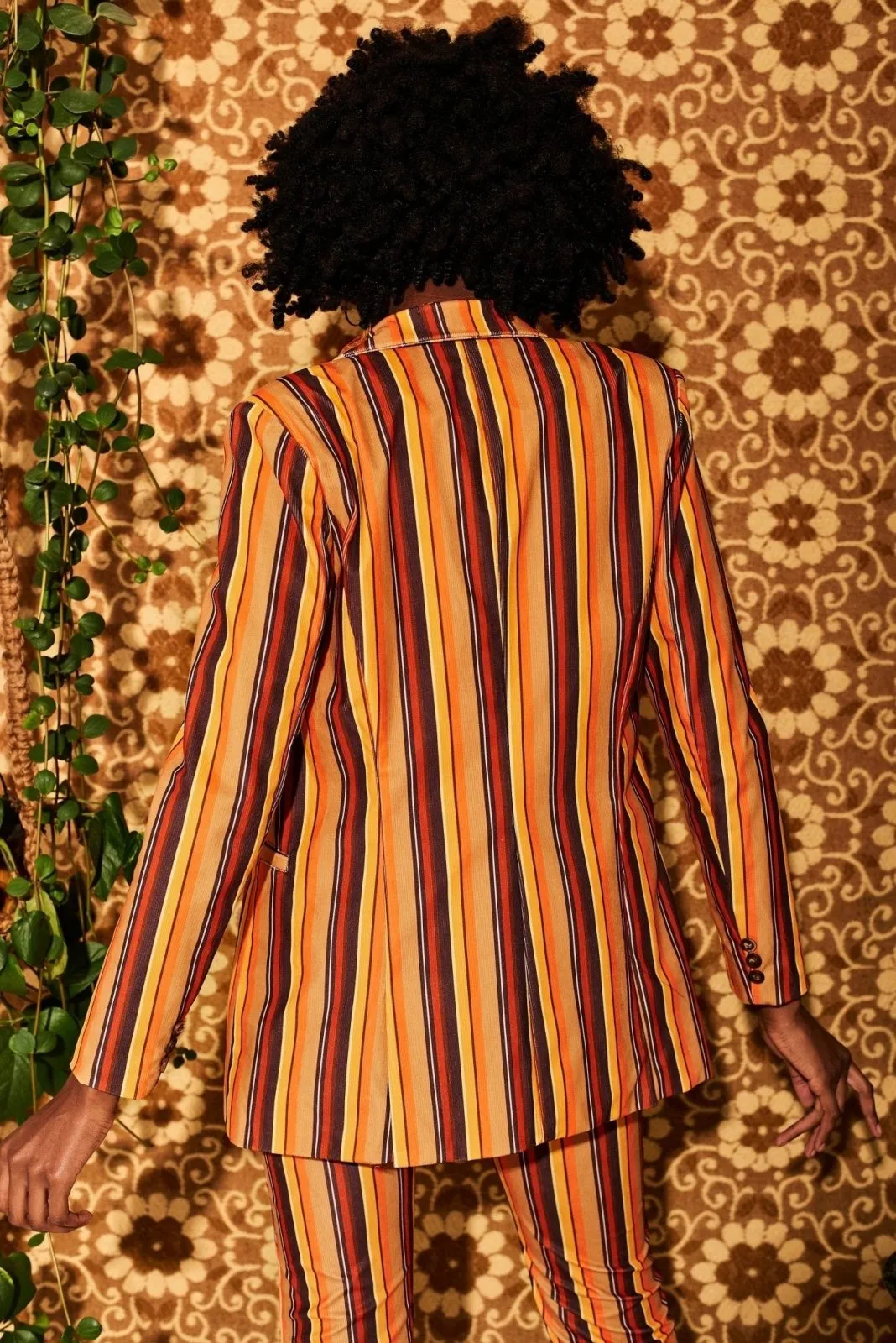 Like A Rolling Stone Striped Blazer