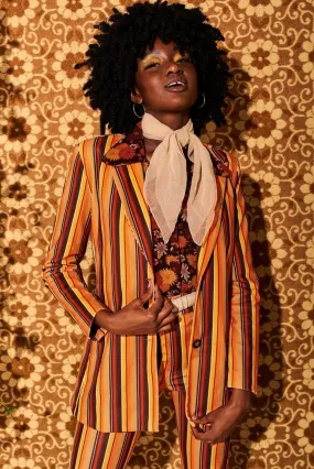 Like A Rolling Stone Striped Blazer