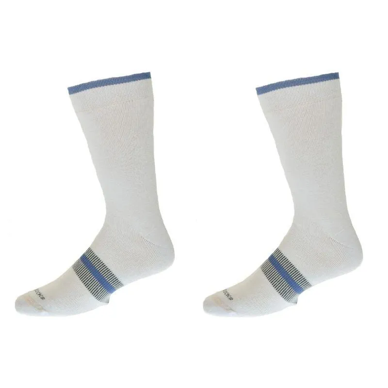 Men's Big Boys Performance Cushioned Arch Support Cotton 2 Pr. Crew Socks
