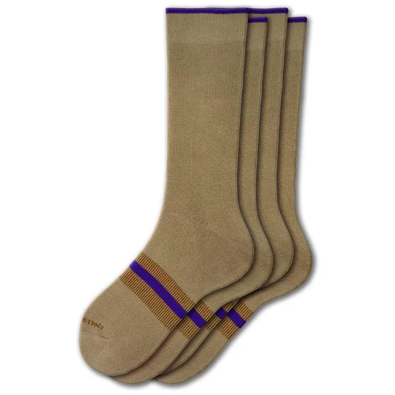 Men's Big Boys Performance Cushioned Arch Support Cotton 2 Pr. Crew Socks