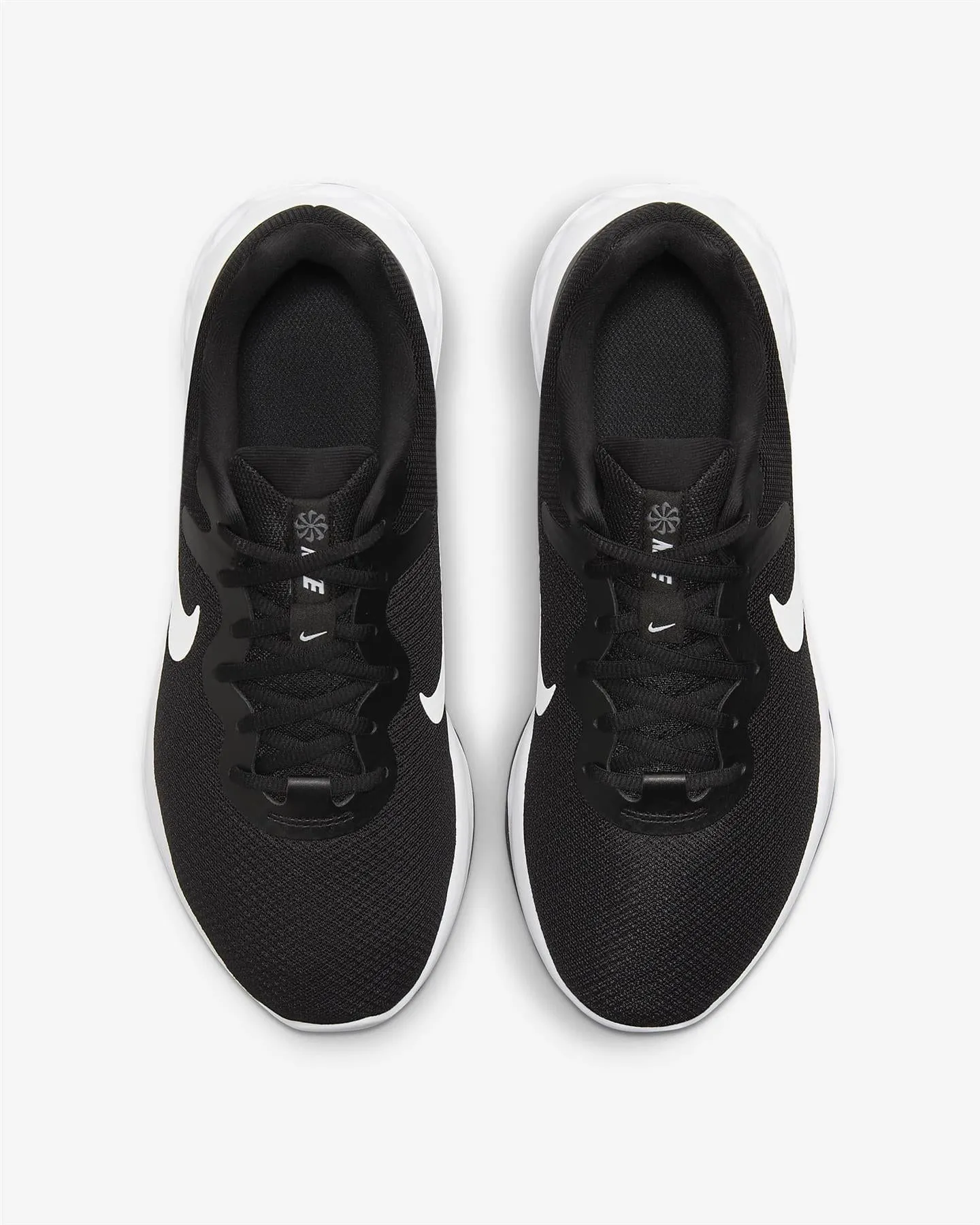 Men's Wide Fit Nike DD8475-003 Revolution 6 Running Trainers