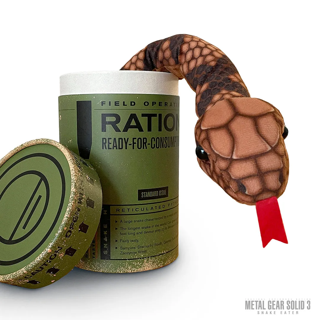 MGS3 Snake Ration Plushie