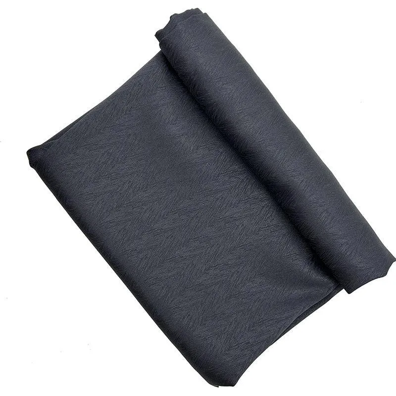 MH009 Satin Jacquard Wavy Pattern Muslim Hijab