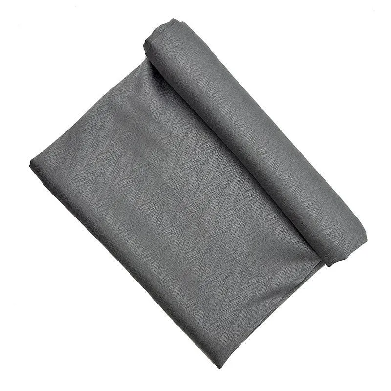 MH009 Satin Jacquard Wavy Pattern Muslim Hijab