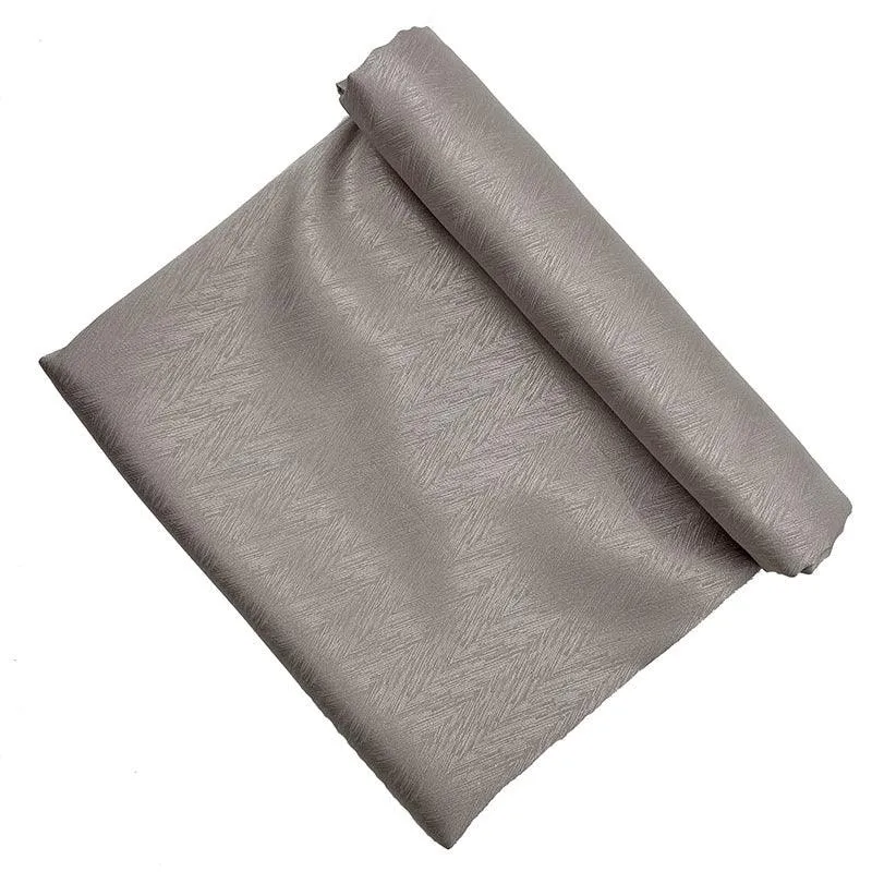 MH009 Satin Jacquard Wavy Pattern Muslim Hijab
