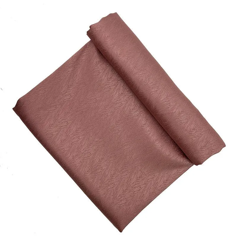 MH009 Satin Jacquard Wavy Pattern Muslim Hijab