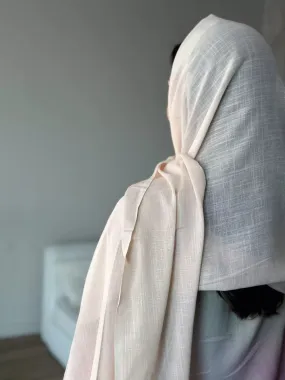 Modal Essential Hijab / Stole - Cream Hijab