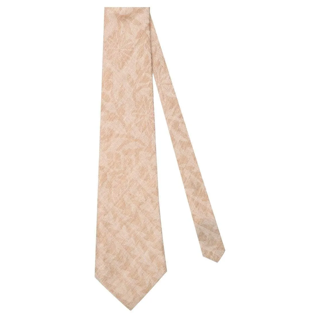 Pashtush Mens  Necktie, Soft And Luxurious, Extra Fine Jacquard Ties For Men, Floral Beige