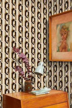 Poodle & Blonde Chain Of Fools Mono Wallpaper