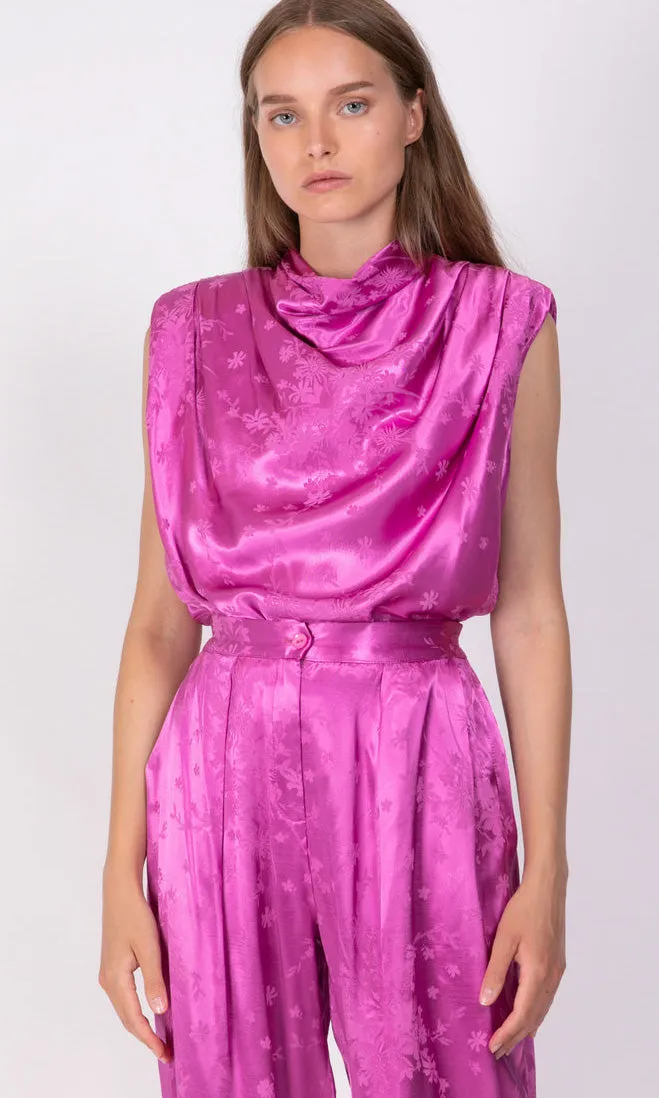 Sabina Musayev Ridley Top - Dark Pink