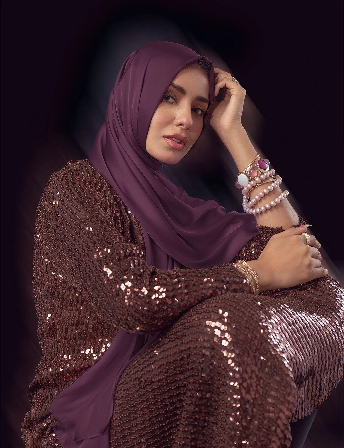 Satin Silk - Mauve