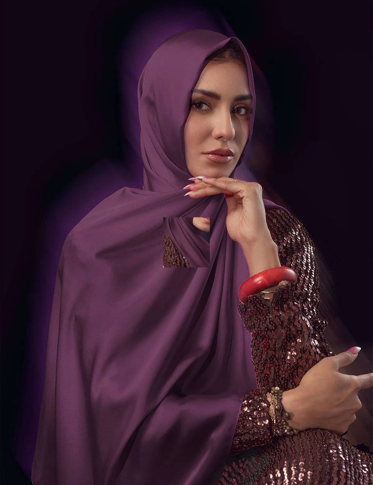Satin Silk - Mauve