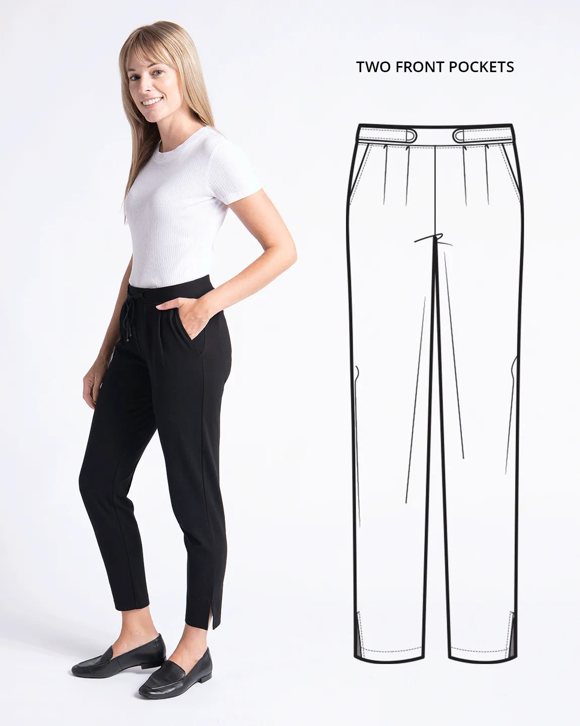 Skinny-Leg | SoHo Joggers (Black)