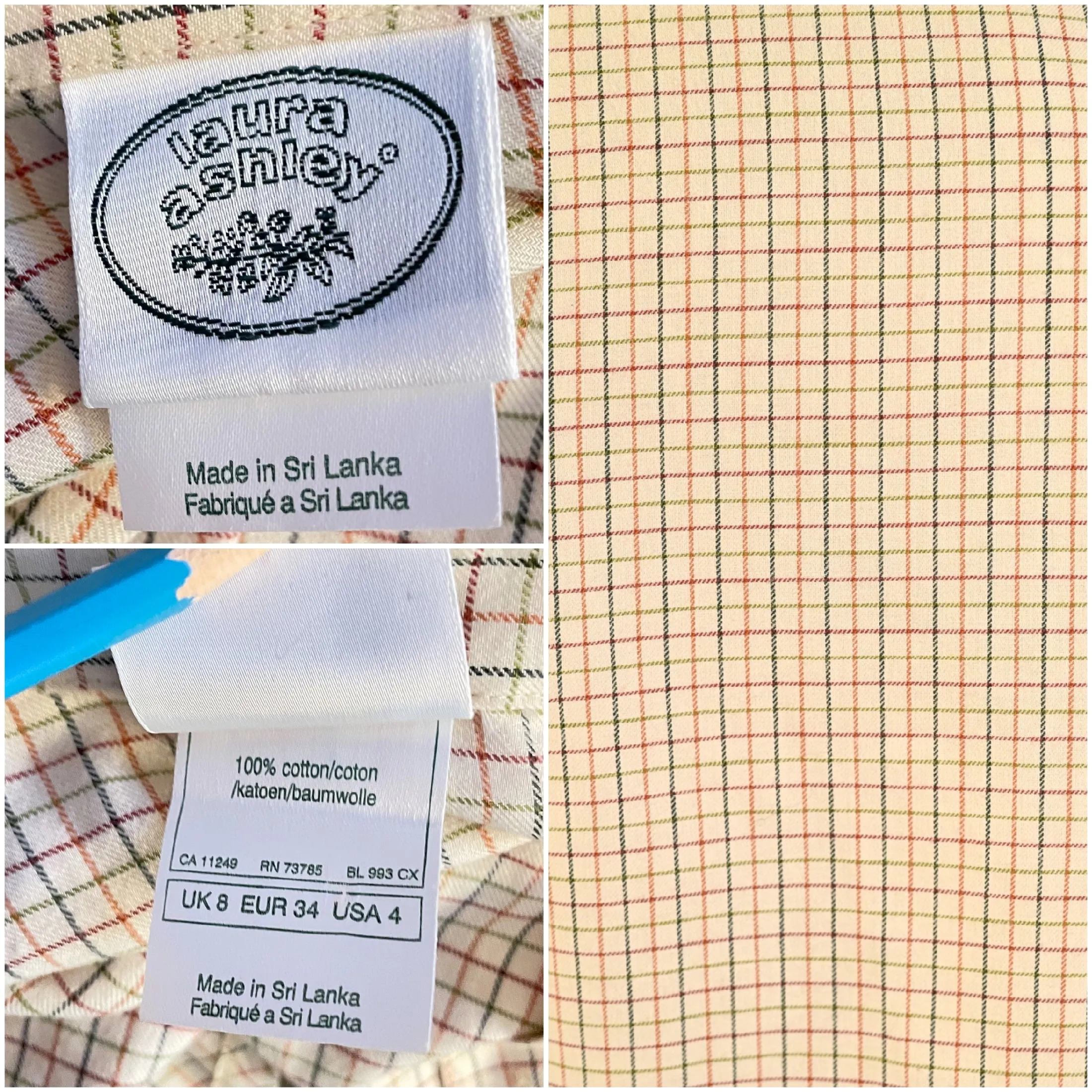 SOLD Vintage Laura Ashley Peter Pan Collar Blouse, Dark Academia Blouse S