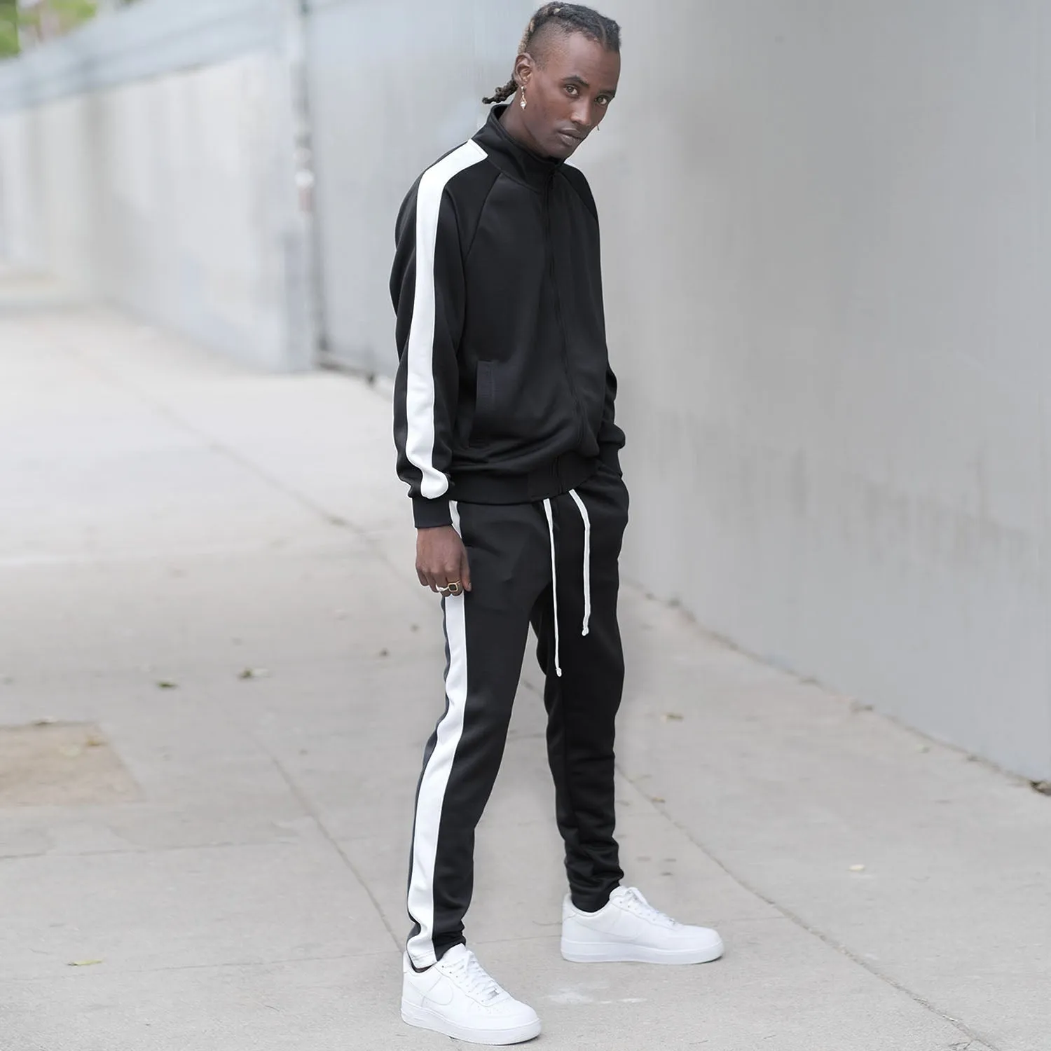 ST868 Essential Side Stripe Track Suit