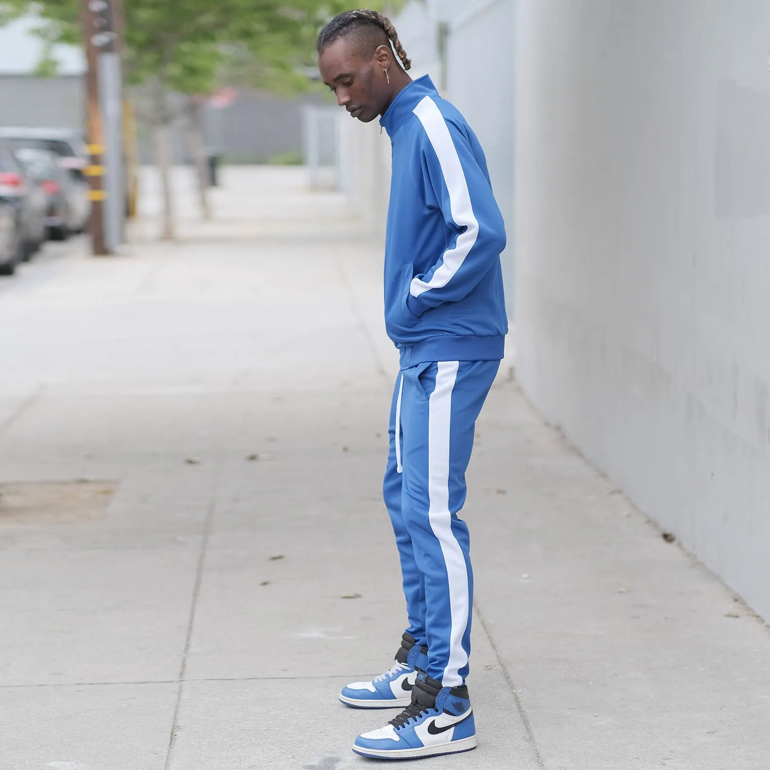 ST868 Essential Side Stripe Track Suit
