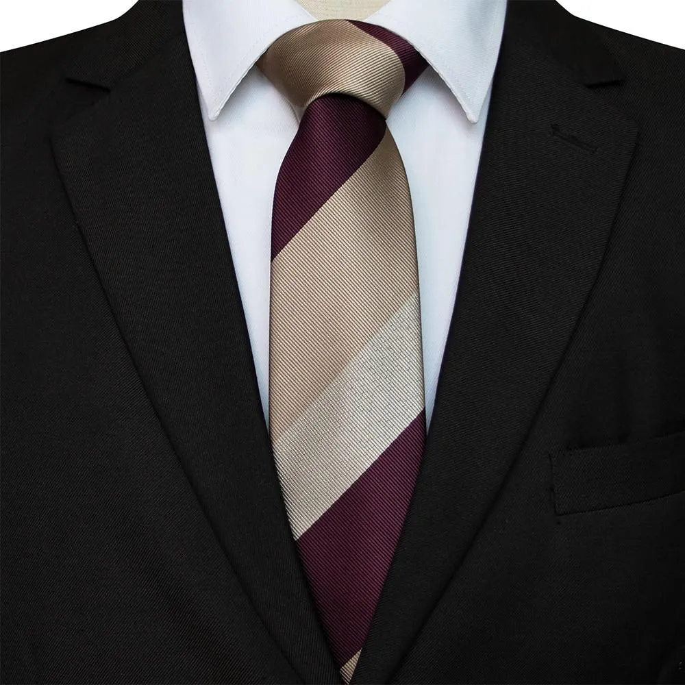 Striped Silk Tie