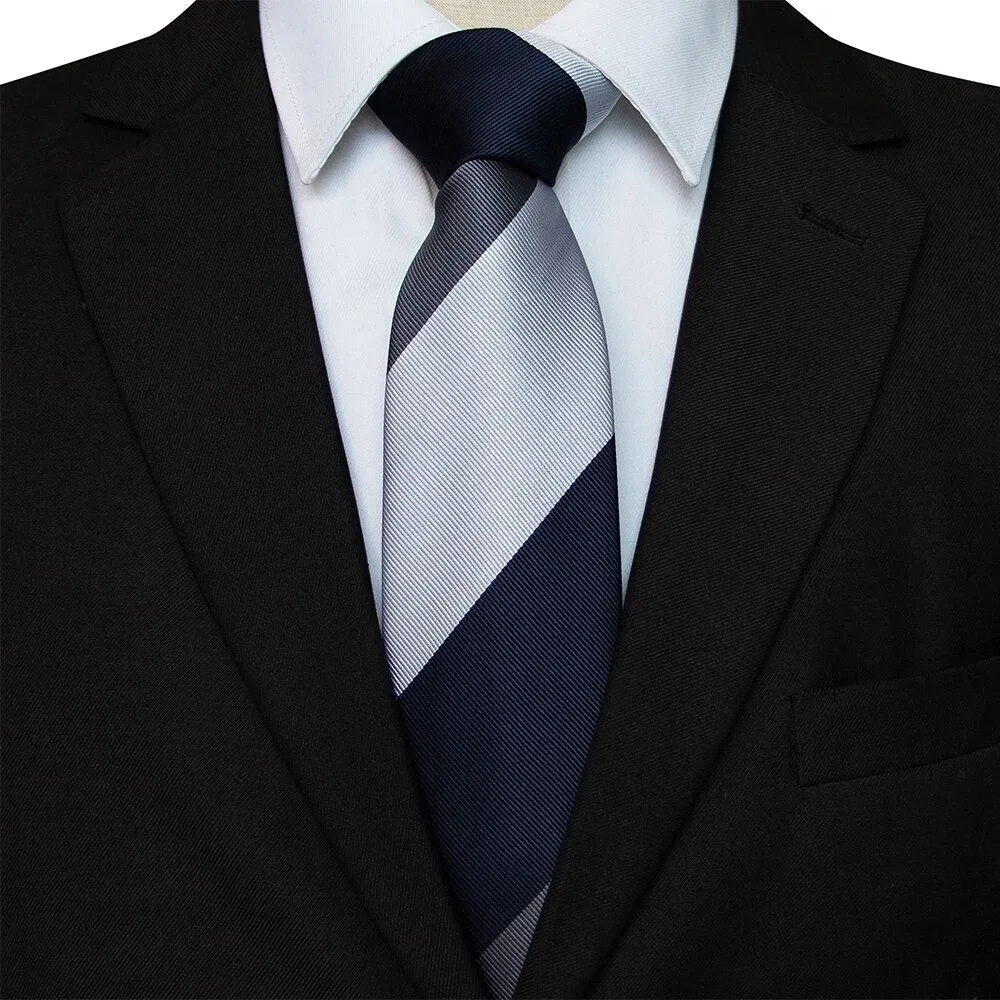 Striped Silk Tie