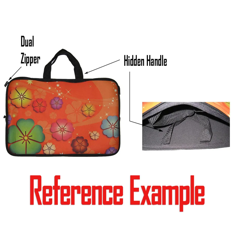 Tablet Sleeve Carrying Case w/ Hidden Handle – Leopard Print