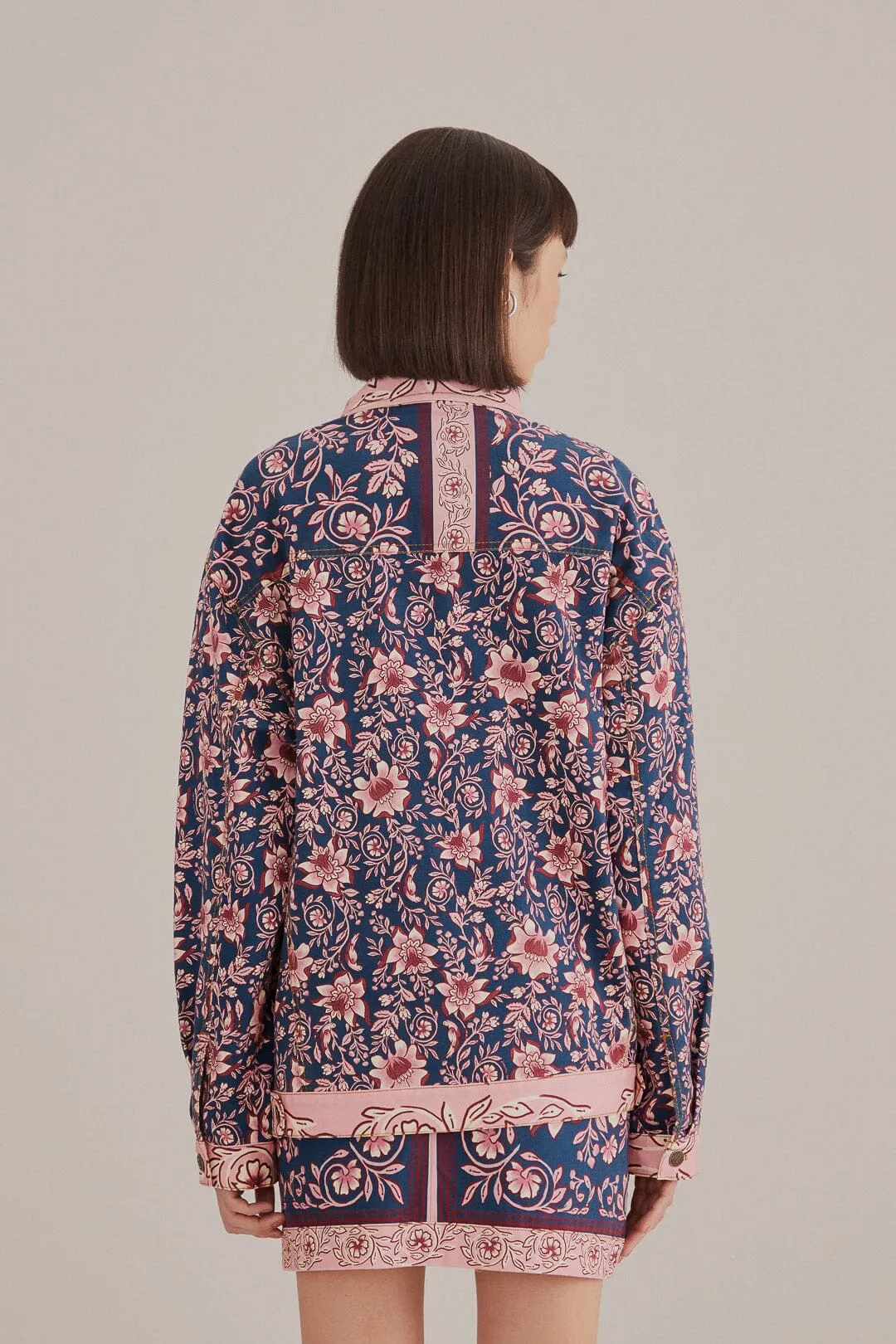 Teal Ainika Charm Jacket