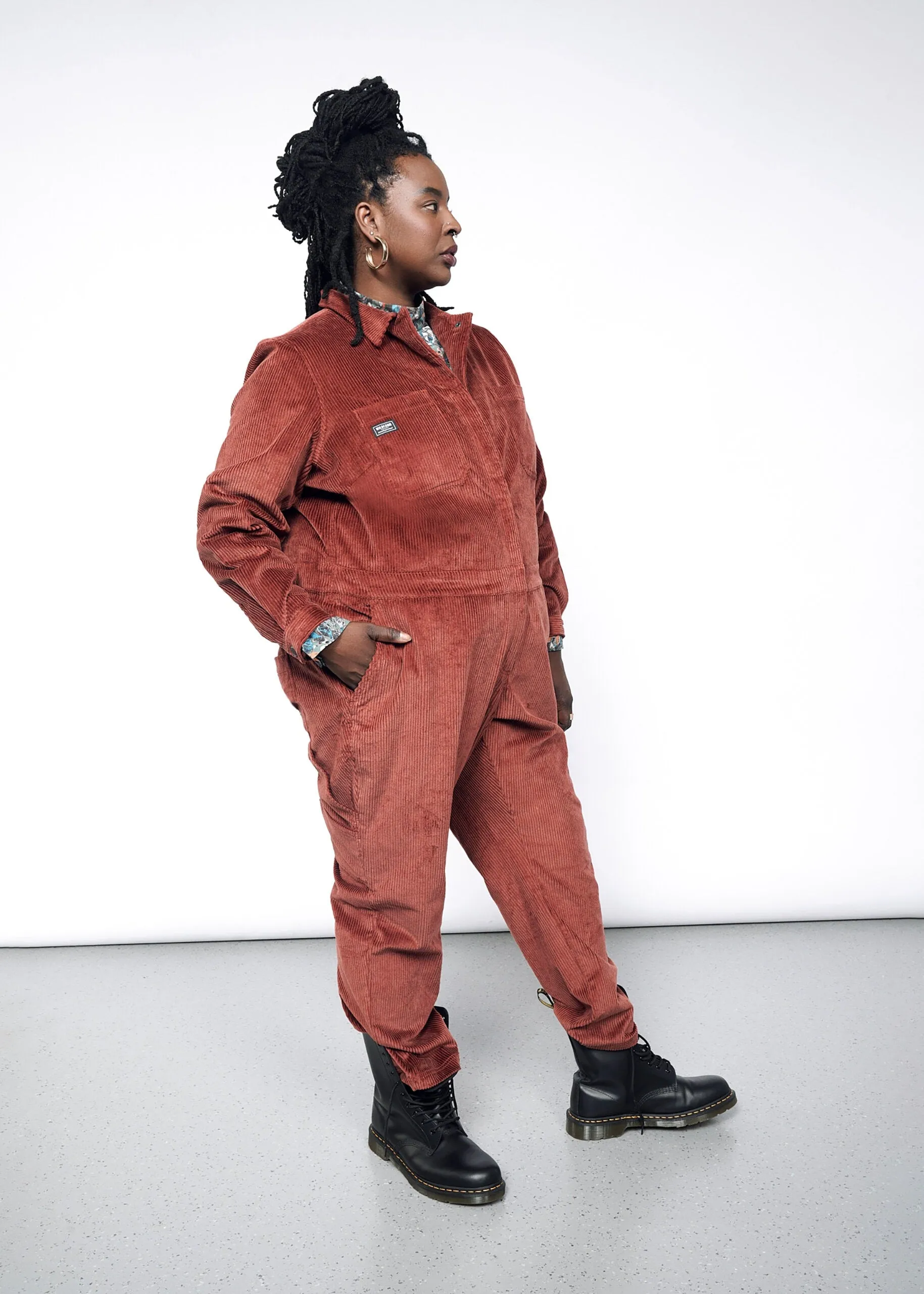 The Essential Corduroy Long Sleeve Coverall