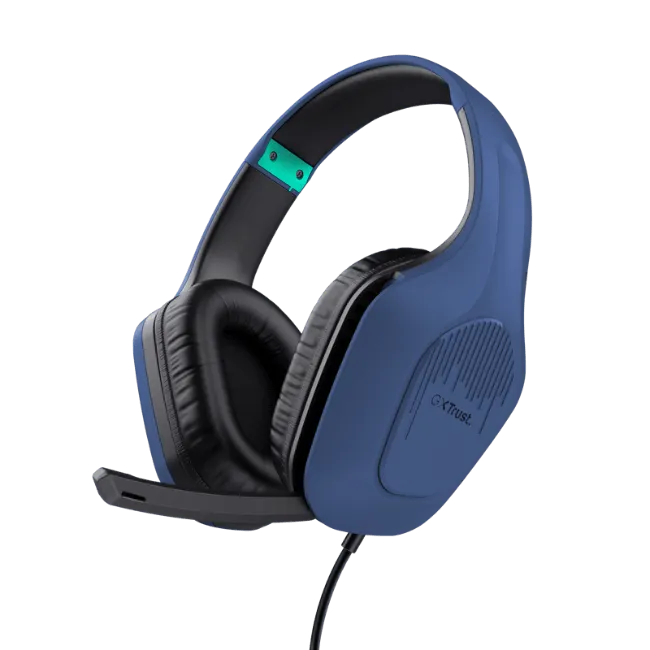 Trust GXT415 Zirox Gaming Headset -  Blue | T24991