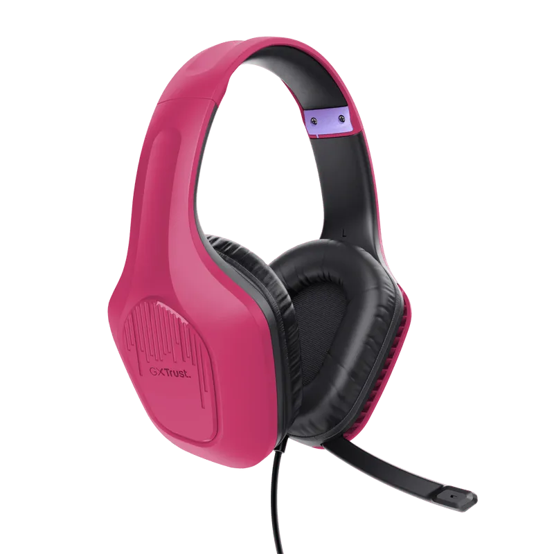 Trust GXT415 Zirox Gaming Headset - Pink| T24992