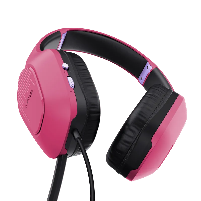 Trust GXT415 Zirox Gaming Headset - Pink| T24992