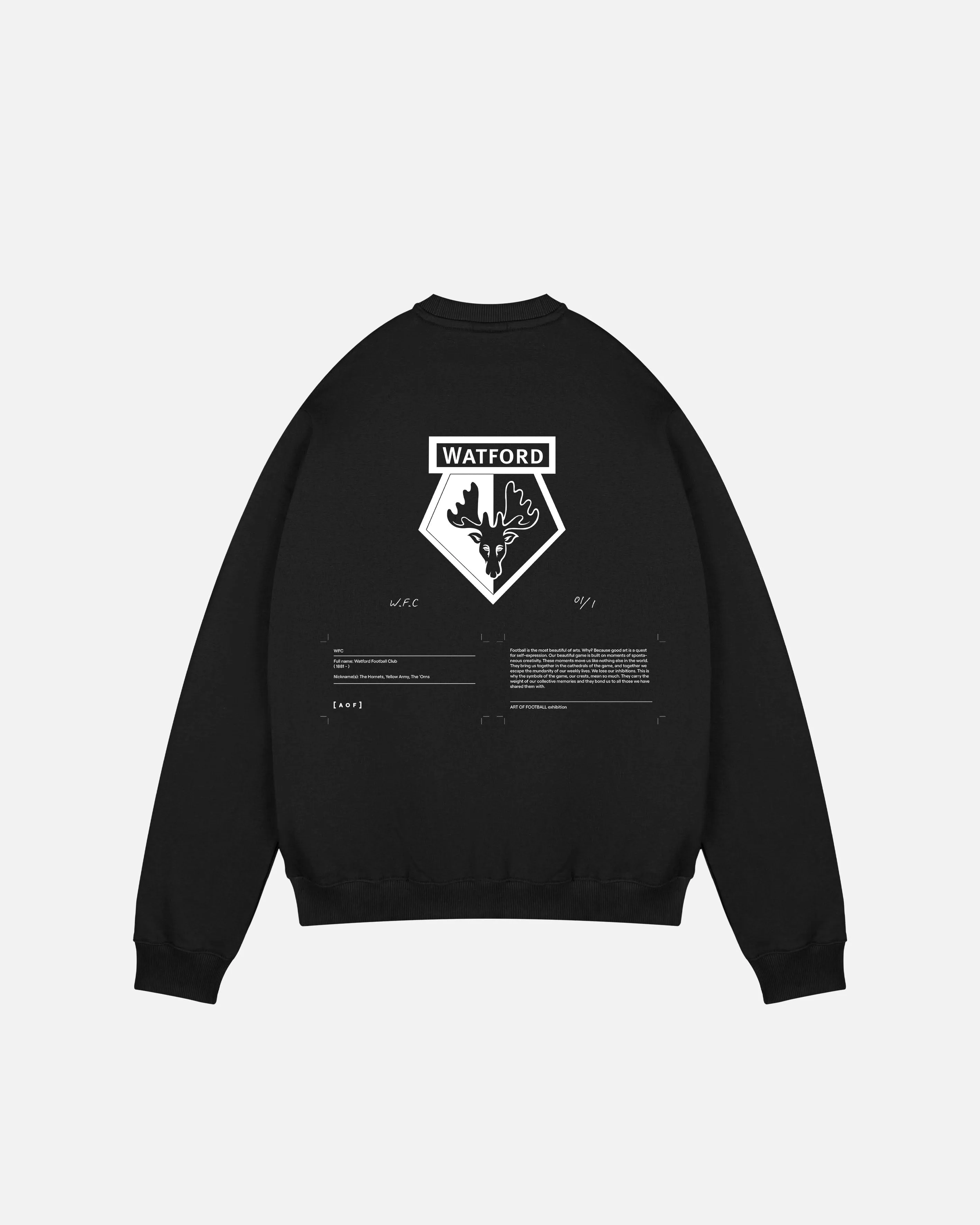 Watford Exhibition Black Sweat